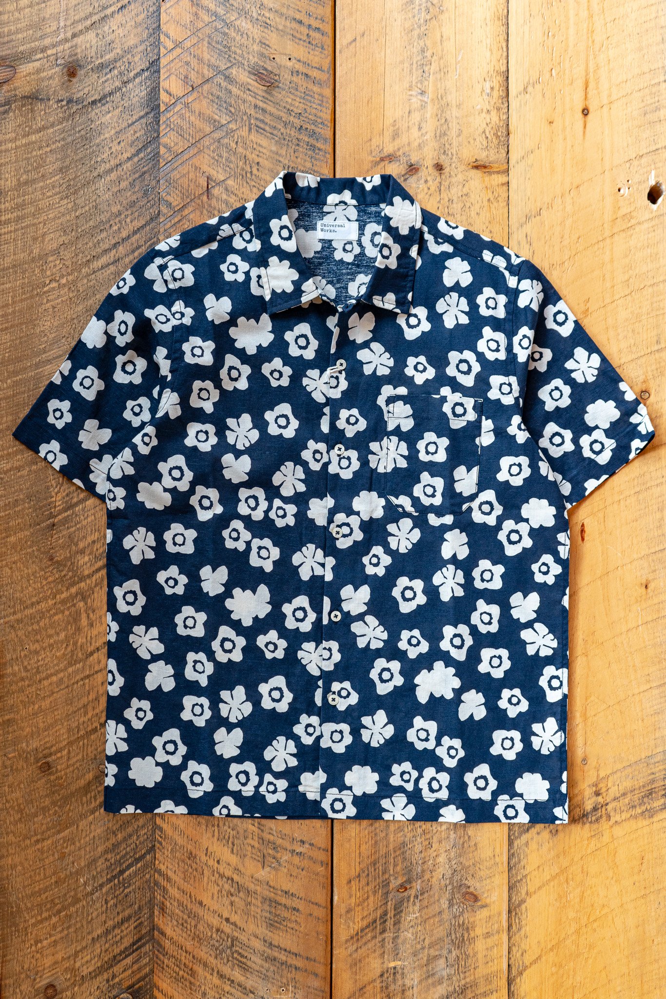 Universal Works- Western Shirt Indigo Chambray – Providence