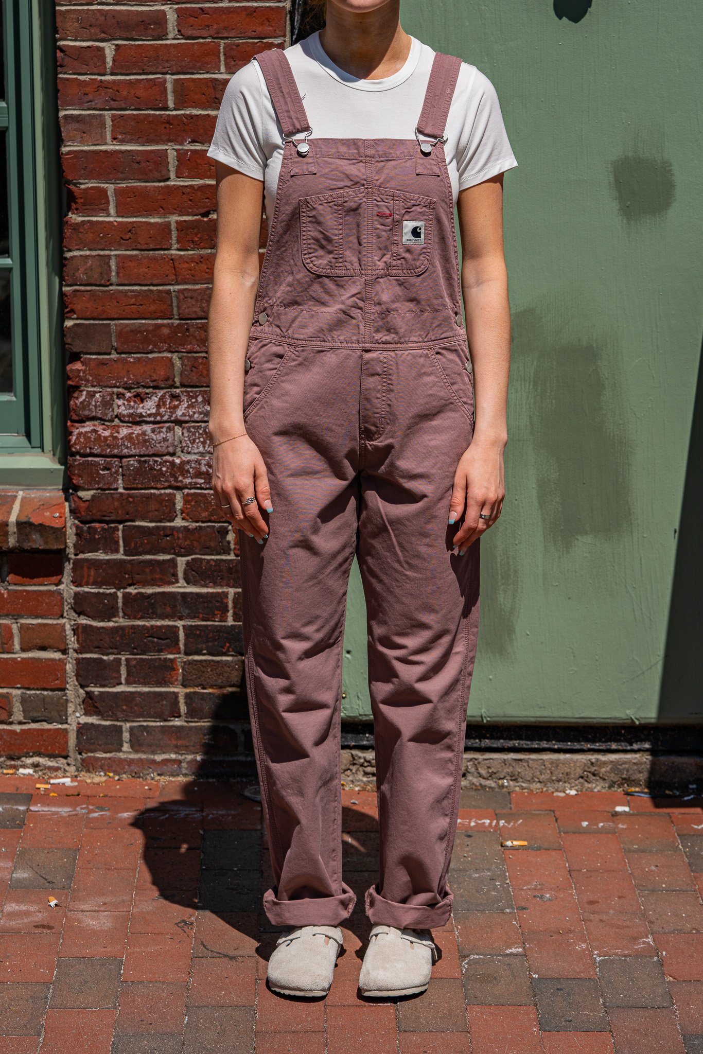 Carhartt bib overalls brown - Gem