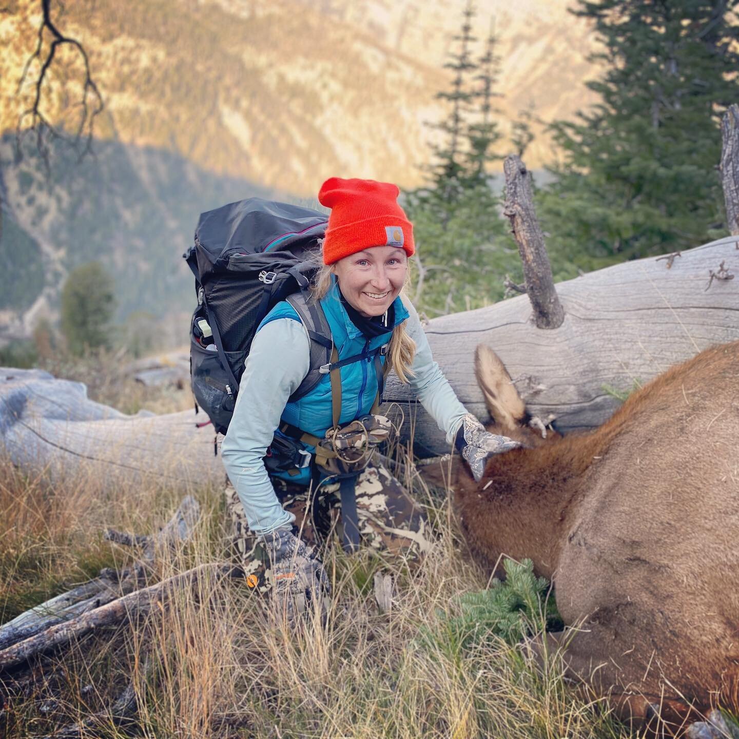 For 15 years ive struggled to put meat in our familys&rsquo;freezer with a stickbow.  This year my wife Erin decided she would take out the single shot rifle and help me out.  She did it right and after a 5 mile pack in with the goats and a 1500ft ve