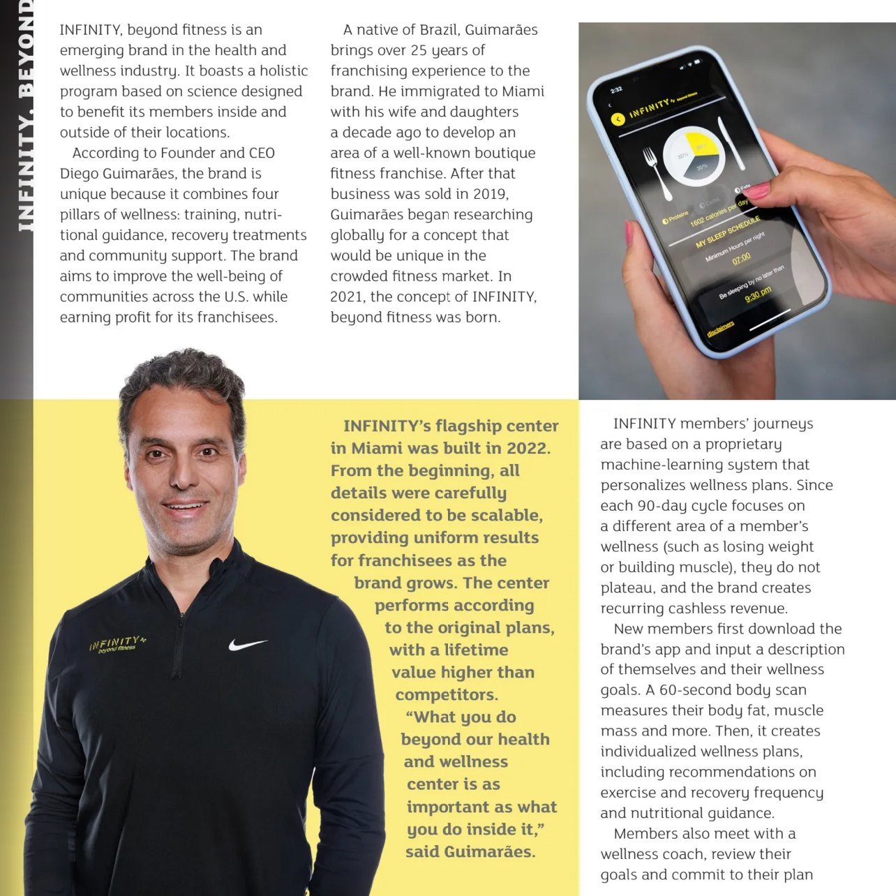 Thank you @franchisedictionarymagazine for this feature! We are thrilled to share our origin story, concept and vision to build a healthier planet for us all 🌎

 #FranchisingOpportunity #beyondfitness #entrepreneurlife #startuplife #floridaliving #w