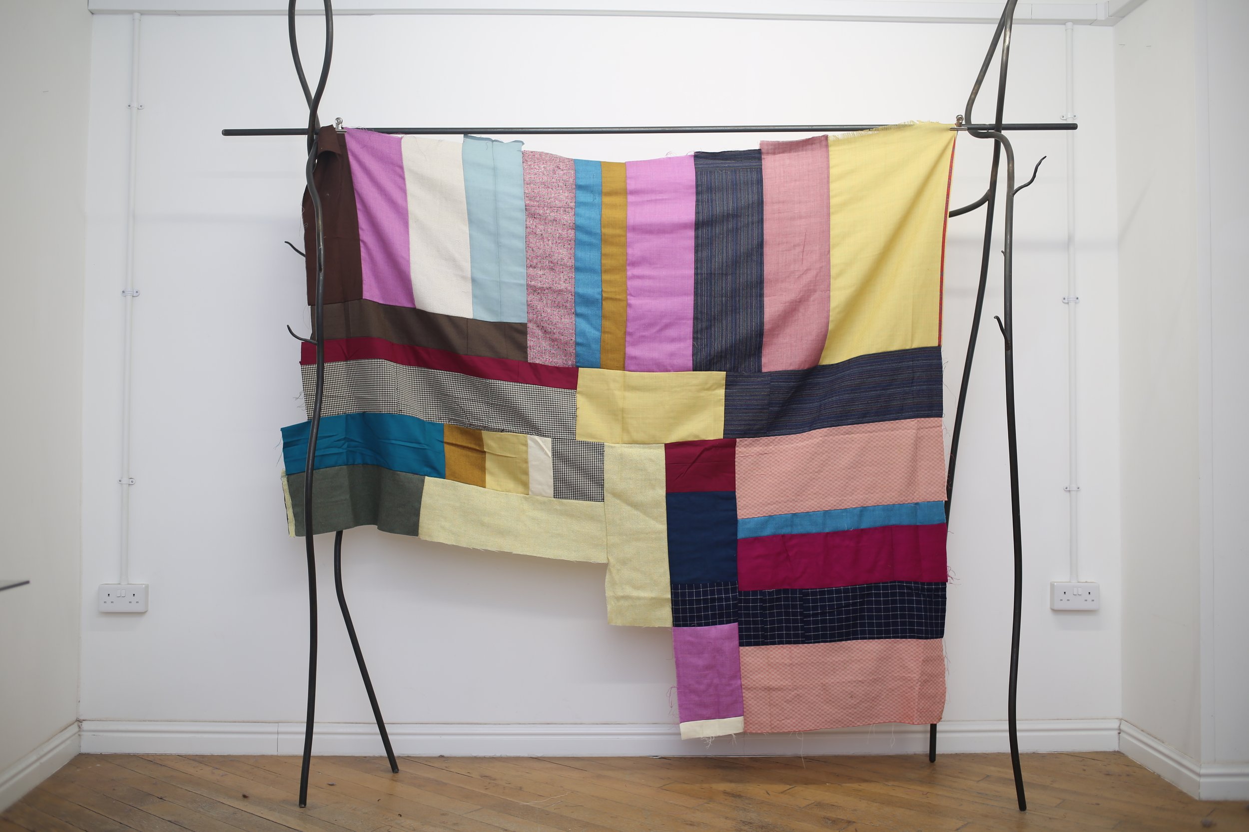 unfinished wool blanket