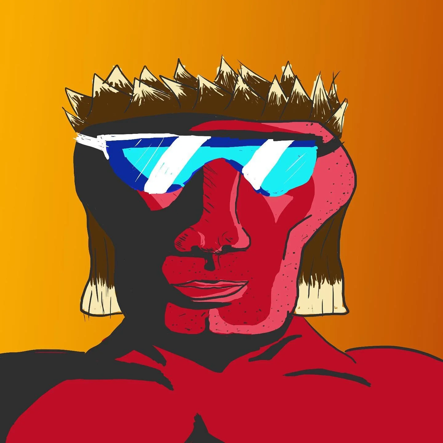 Some random digital art pieces I did for my dnd character Crabbo