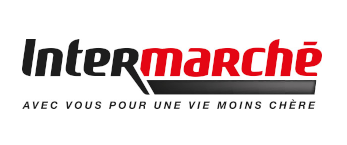 Logo d'Intermarché noir et rouge