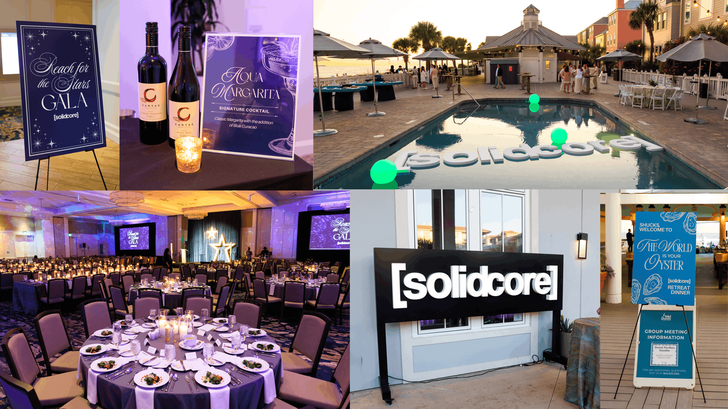 Retreat Event Designs + Branding