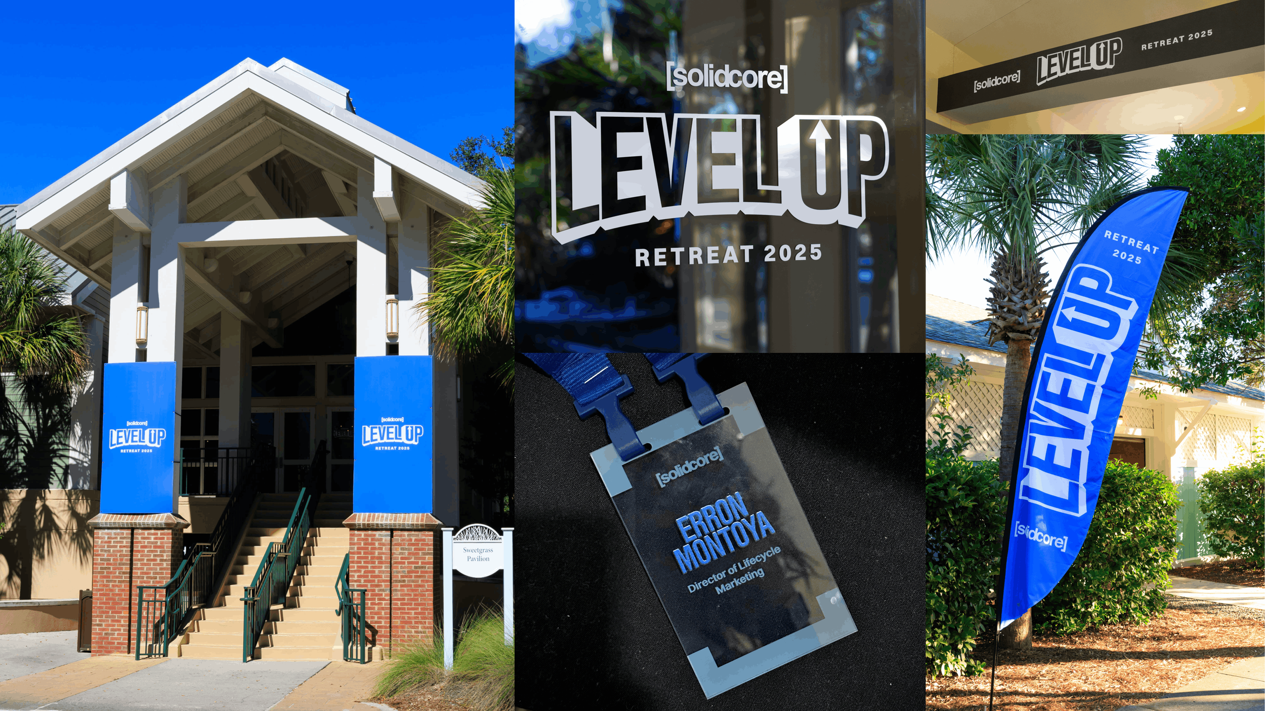 Retreat Event Designs + Branding
