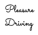 Driving - Pleasure (just for fun!)