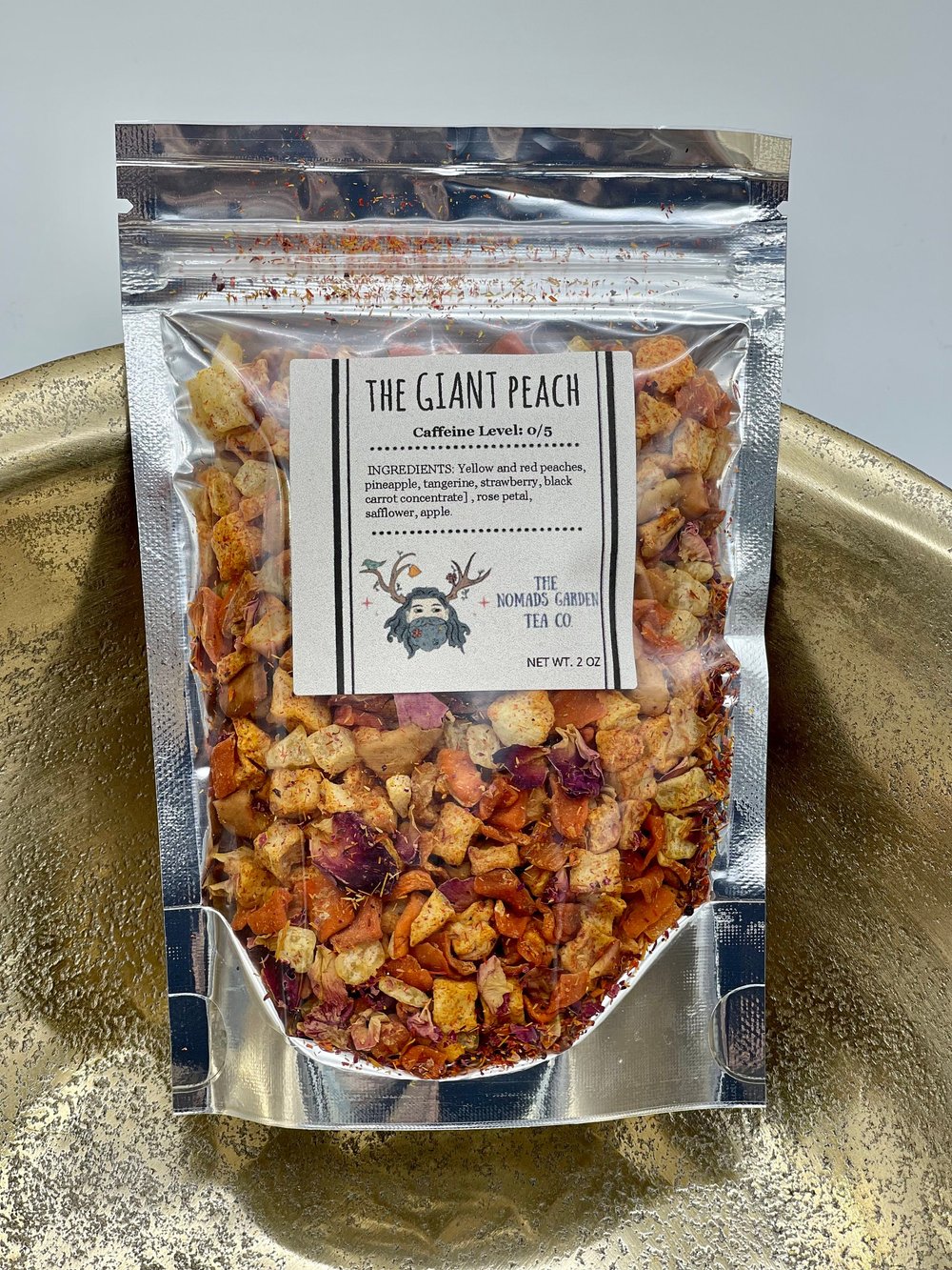 The GIANT Peach - Herbal Tea — The Nomads Garden Tea Co