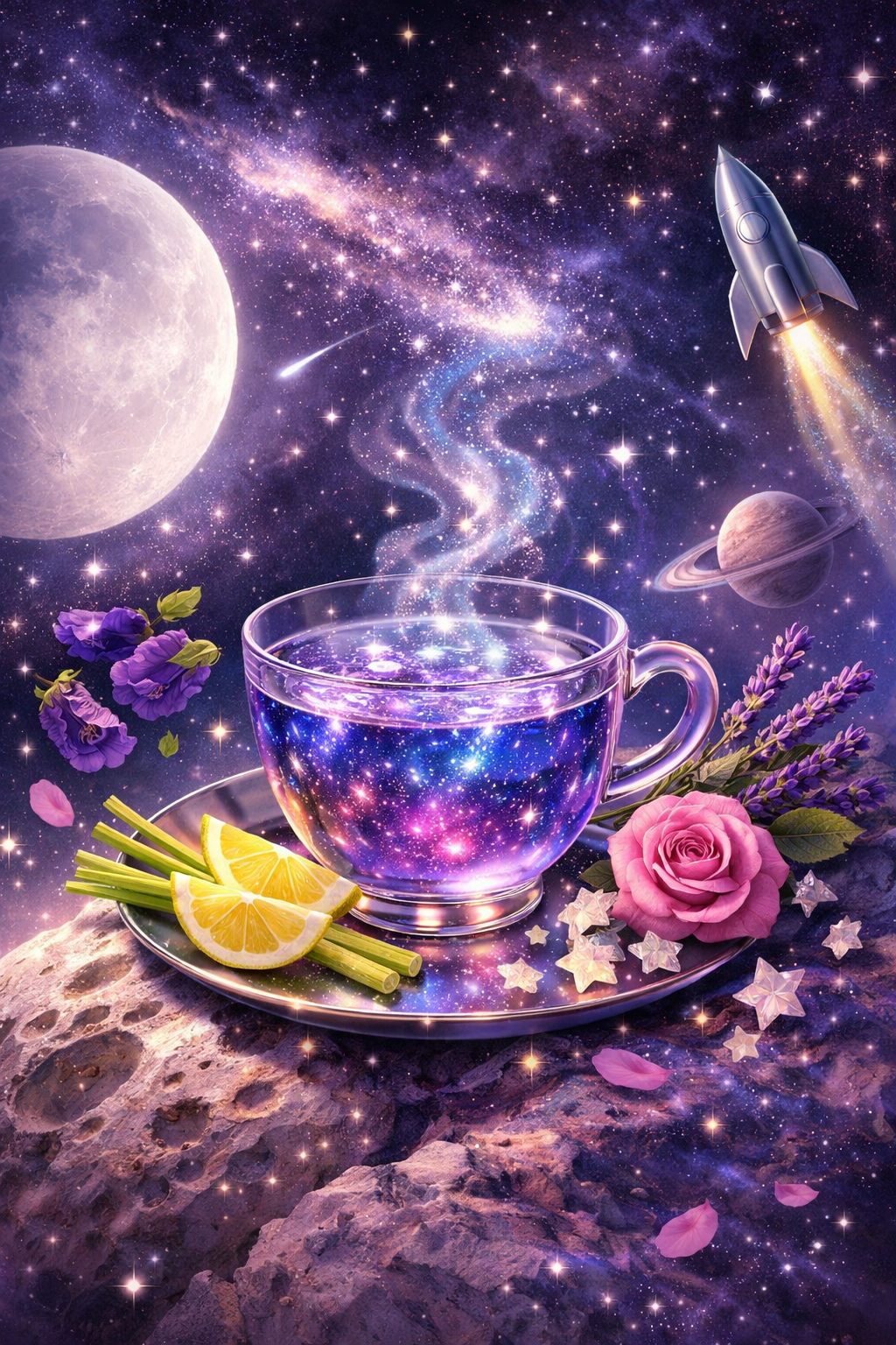 Starry Night - Holographic Twinkle Tea- formerly Unicorn Galaxy