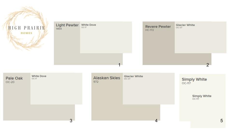 Finishes — High Prairie Homes