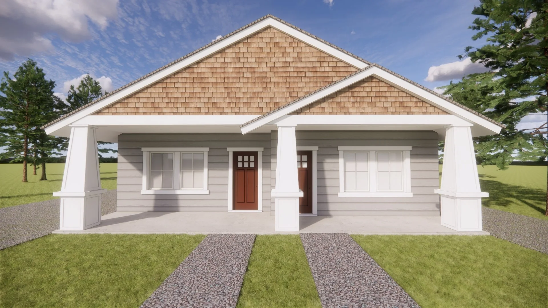 SOLD Osprey 1 | 1305/2610 SF | $391,500 | Lot 6 Memorial Fields