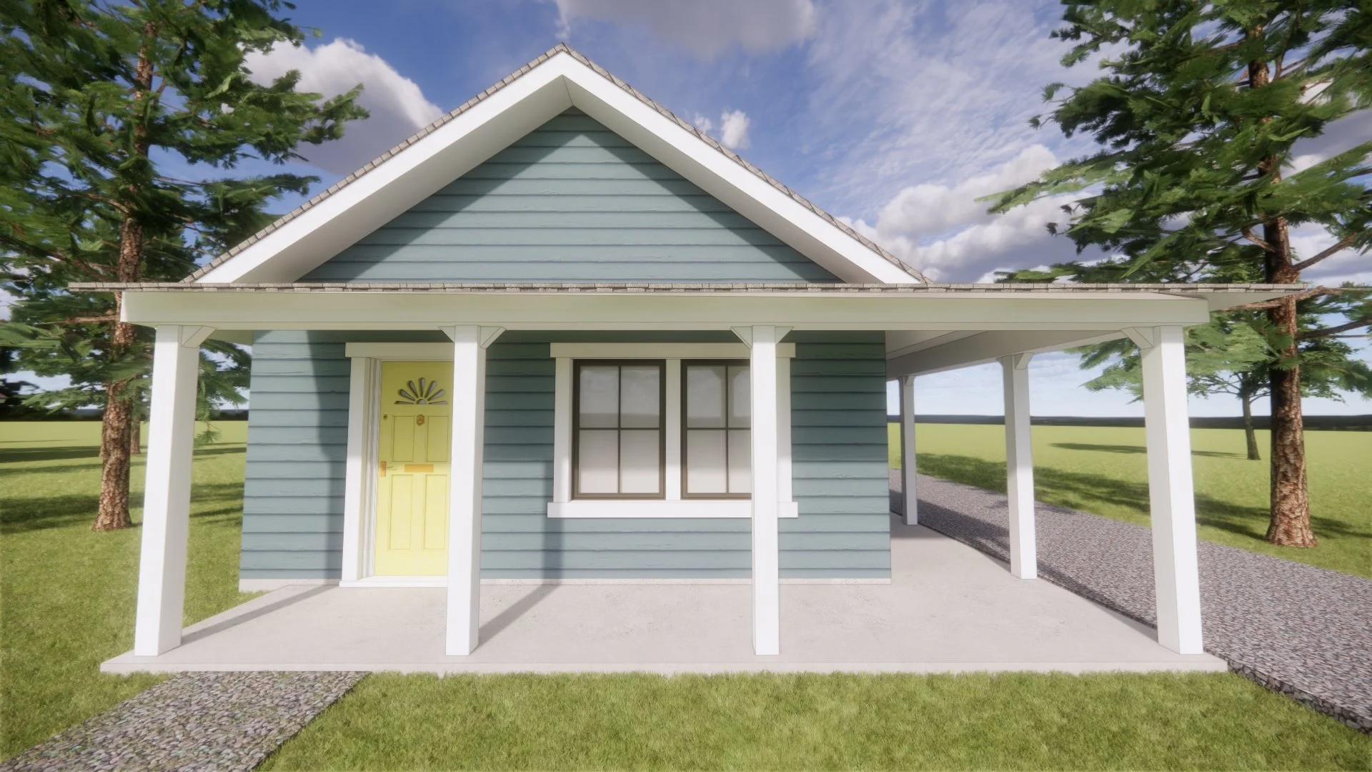 Heron | 950 SF | $151,250 | Lot 3 BLK 7