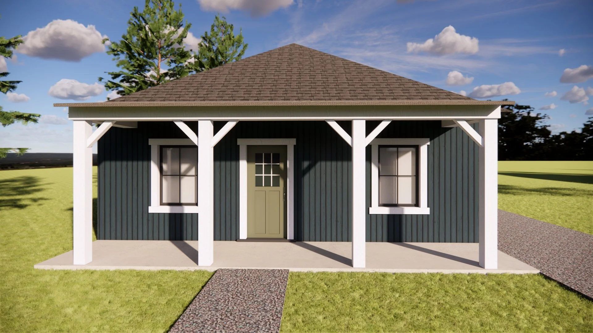 Finch | 1150 SF | $182,150 | Lot 4 Bobcat Trail Subdivision