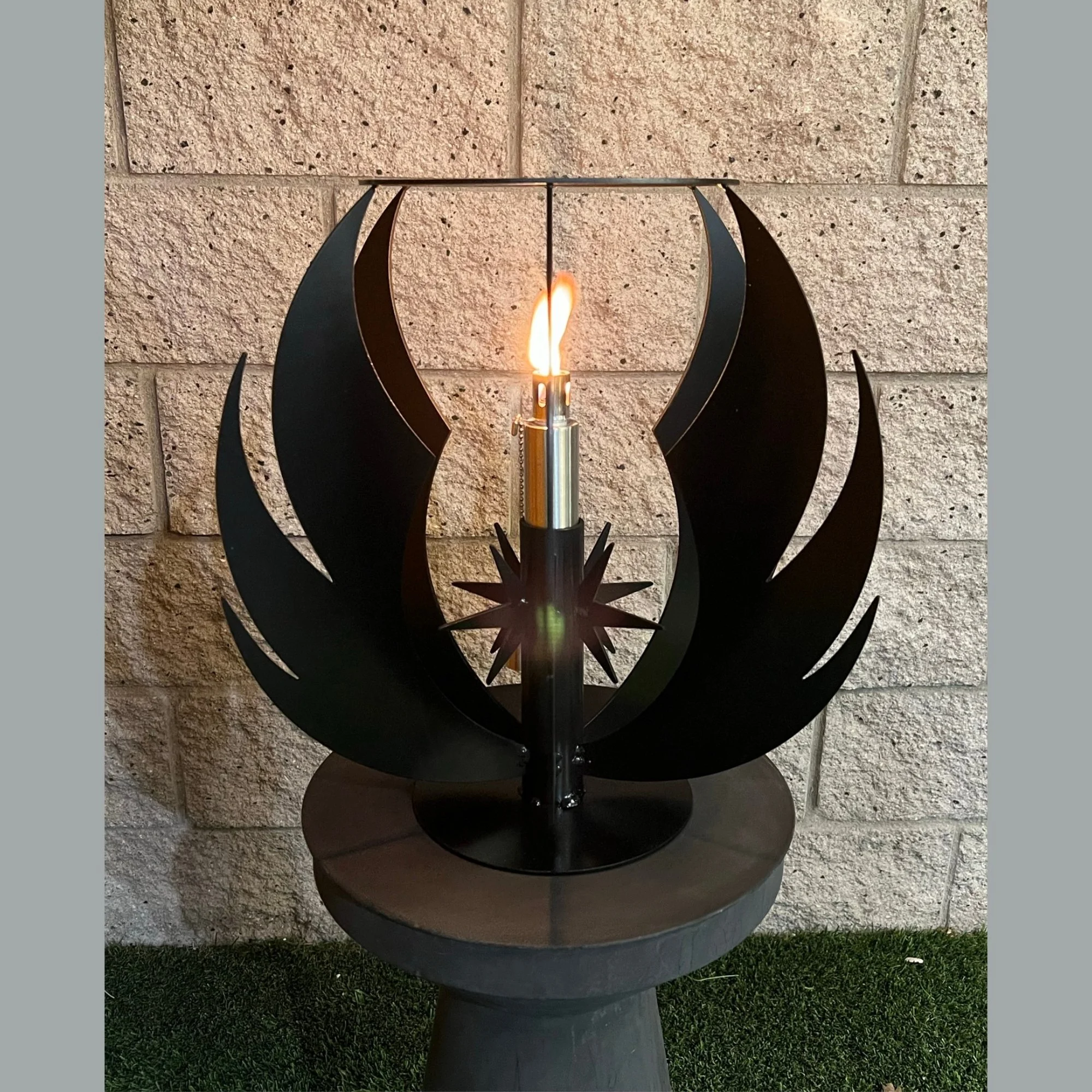 Jedi Order Inspired Tiki Lamp
