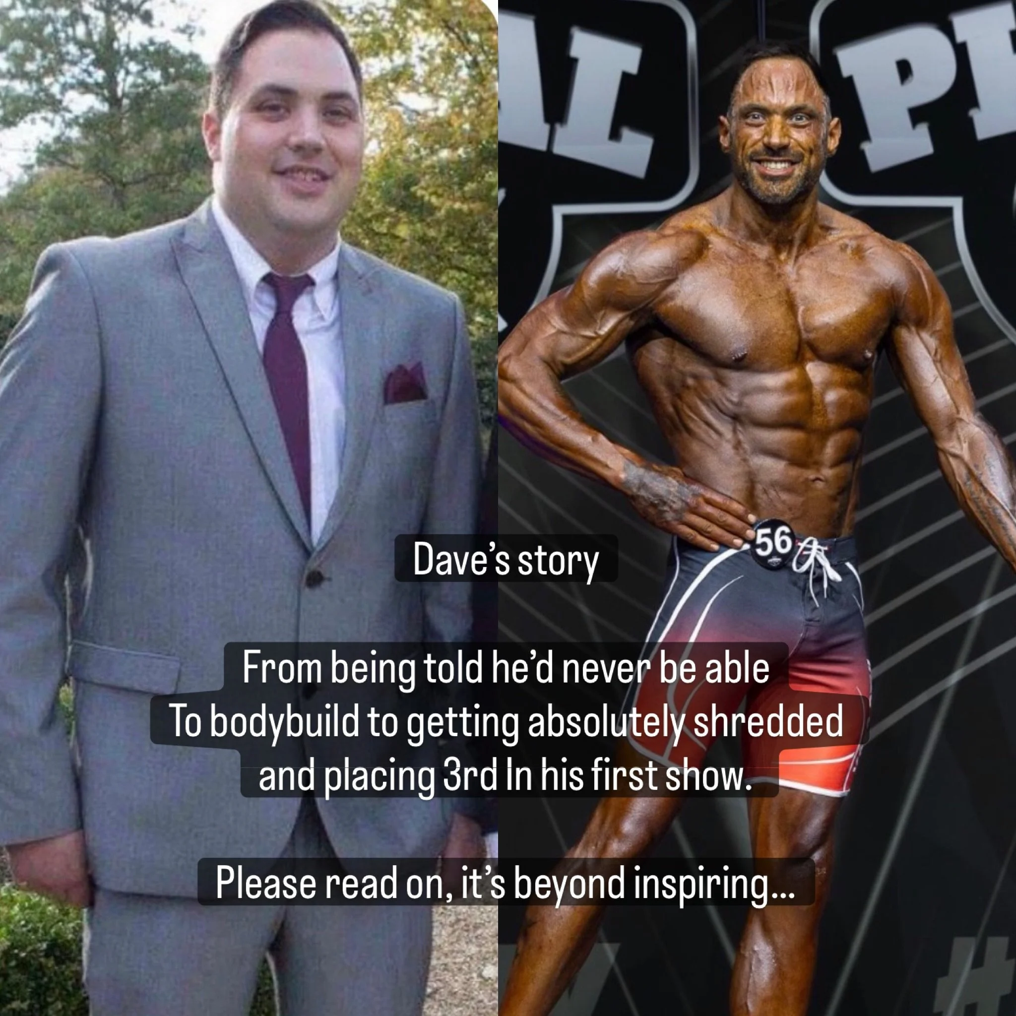 Dave&rsquo;s story, one I will always hold close to my heart. 

He reminds so many the power of resilience,  belief and to carry on believing no matter what. 

Thank you for trusting me as your coach, thank you for letting me be part of your story. D