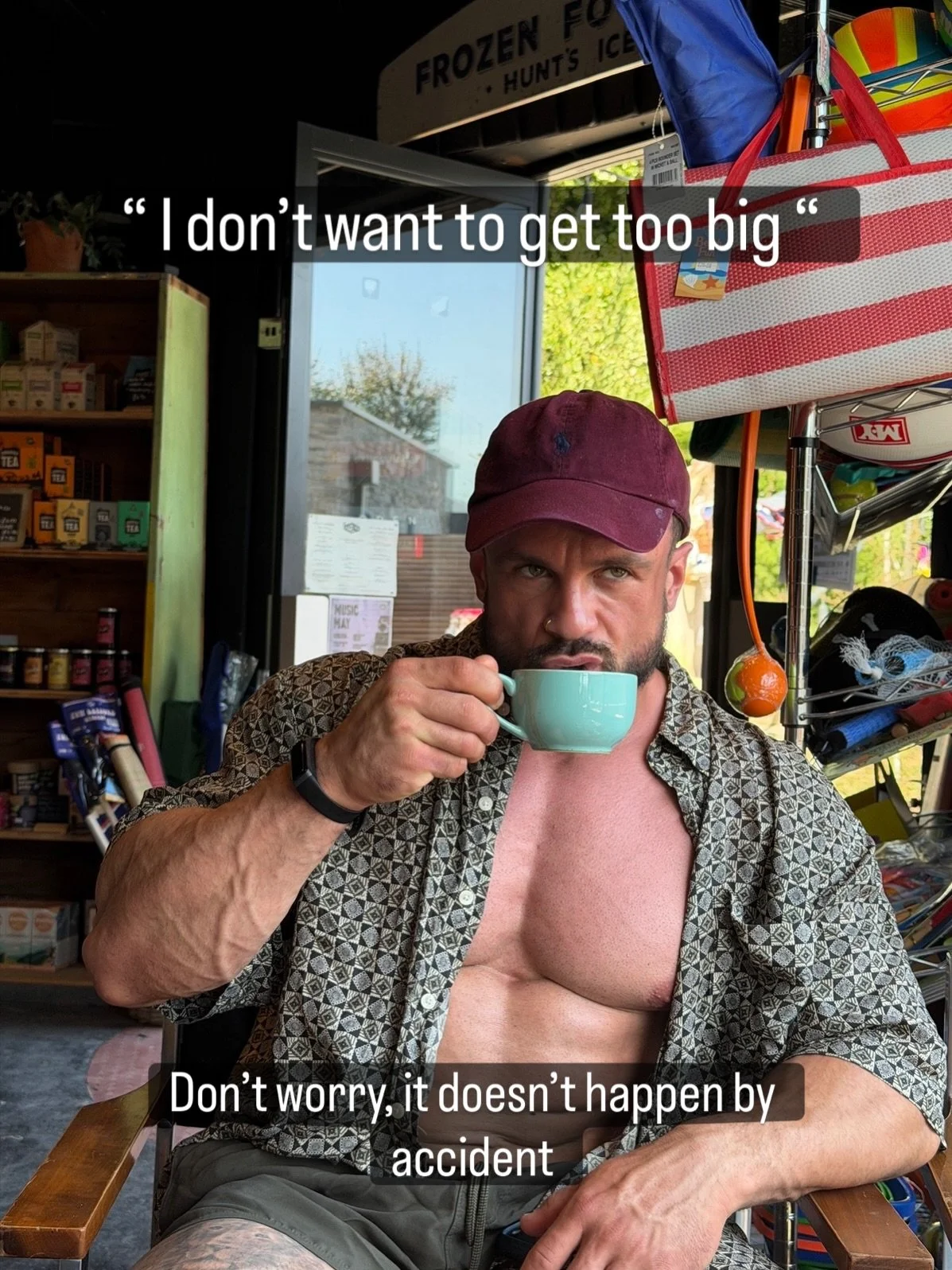 &ldquo;I don&rsquo;t want to get too big&ldquo; I don&rsquo;t think anyone that said this ever did get big let alone too big. 

Gaining even a small amount of muscle requires A LOT of work let alone a substantial amount, so my advice to anyone that w