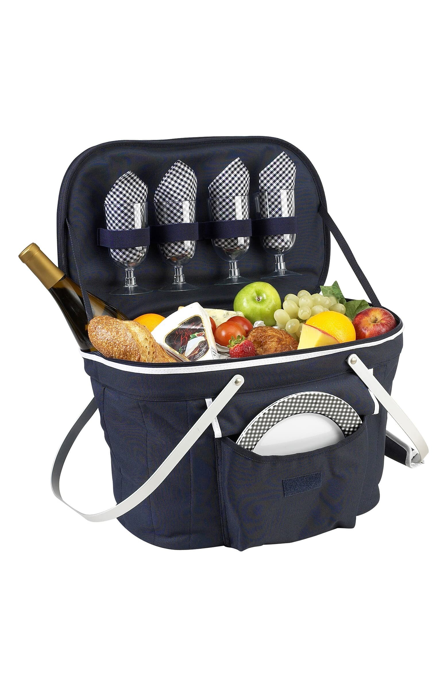 Soft Picnic Basket for Four
