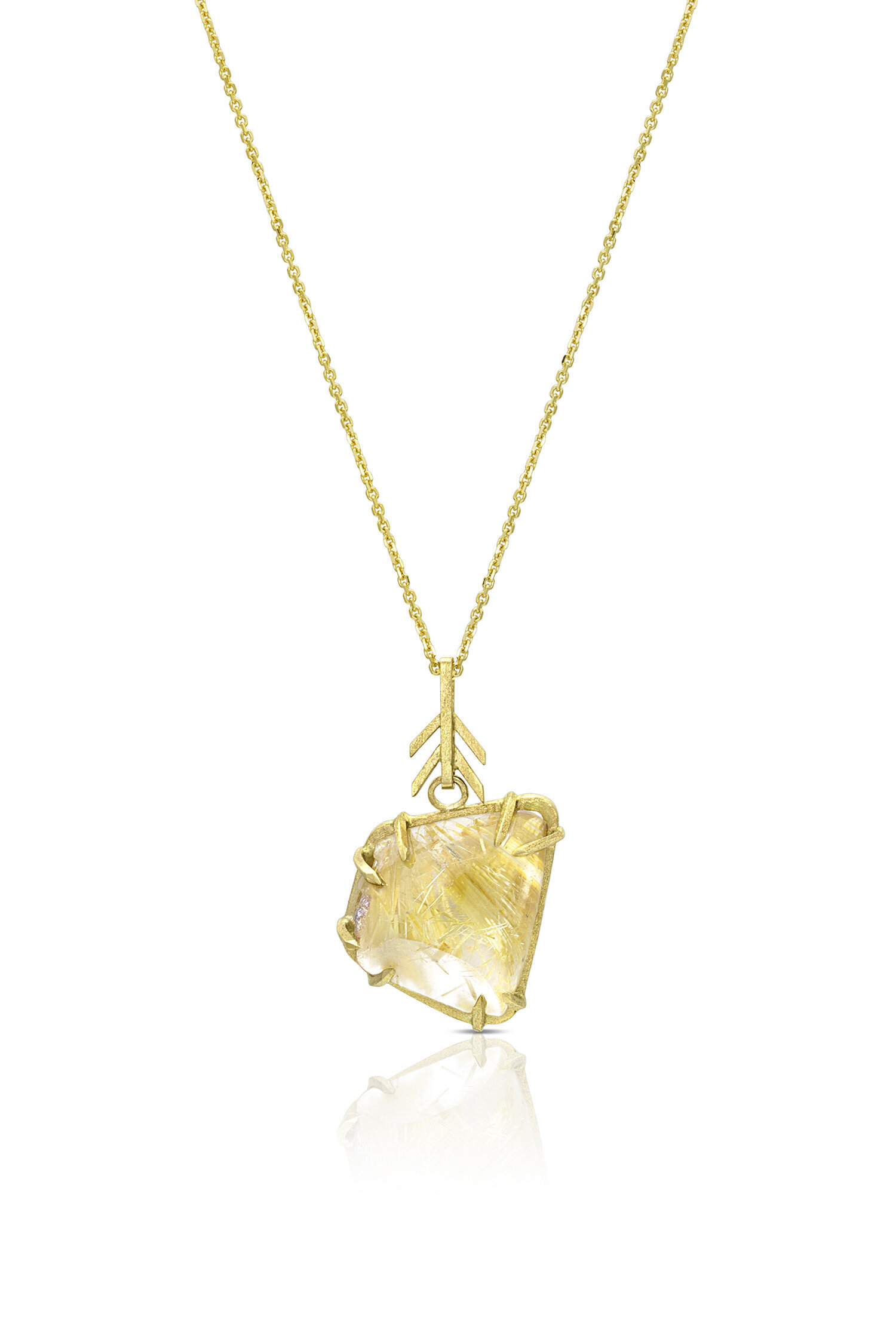 Oalo Rutilated Quartz Pendant