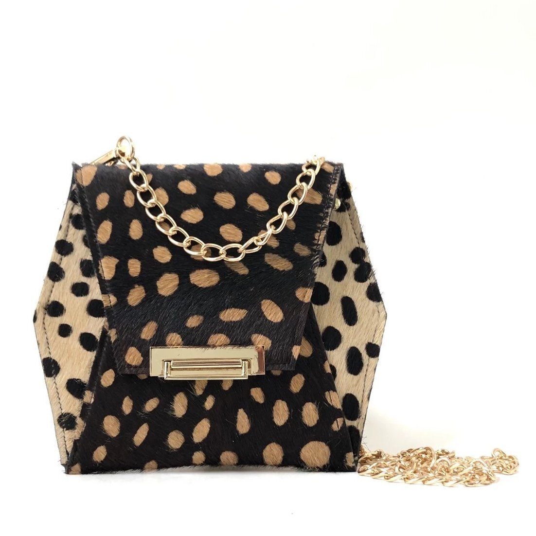 Hex Crossbody in Spotted