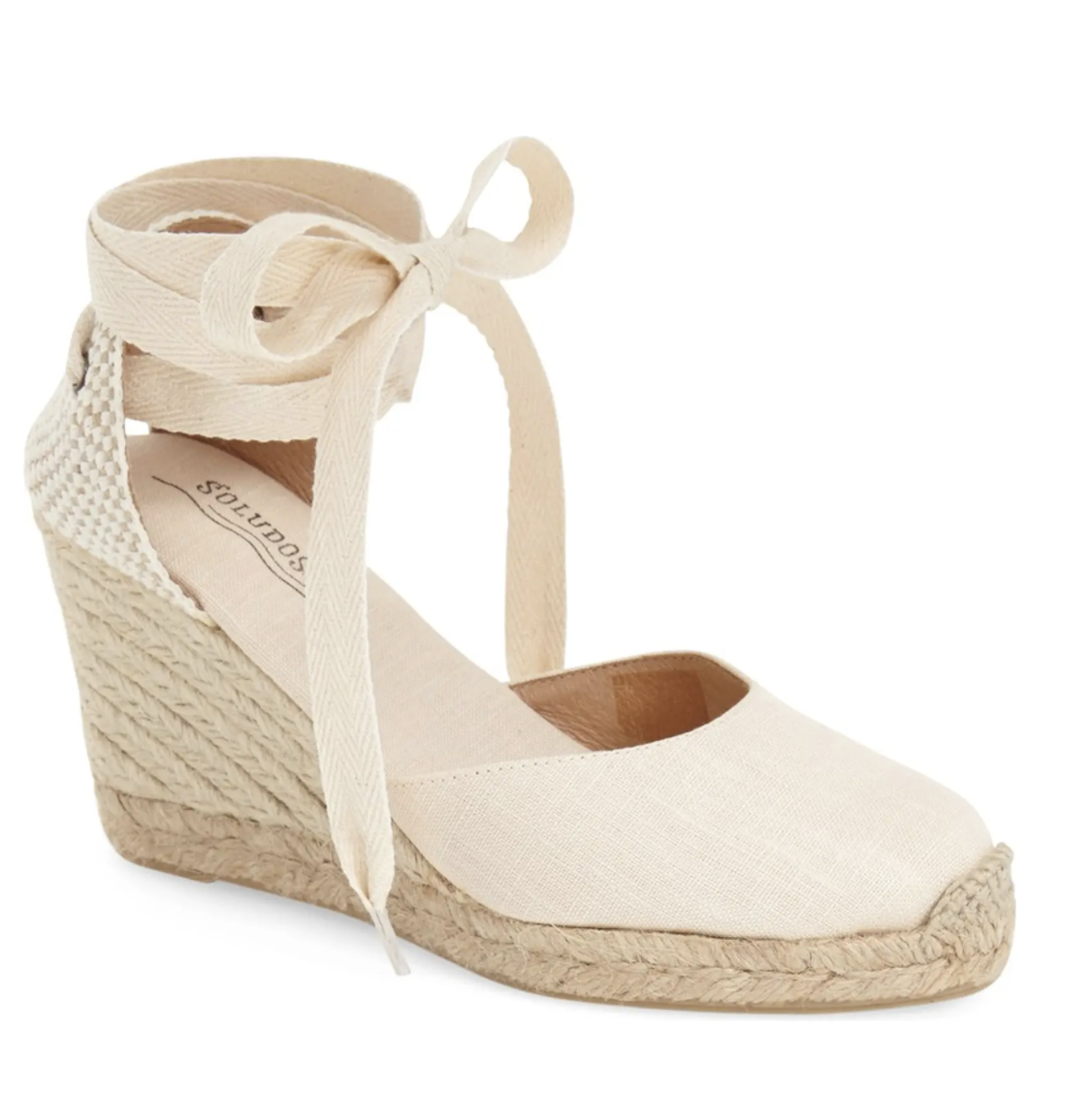 Soludos Wedge Lace-Up Wedges
