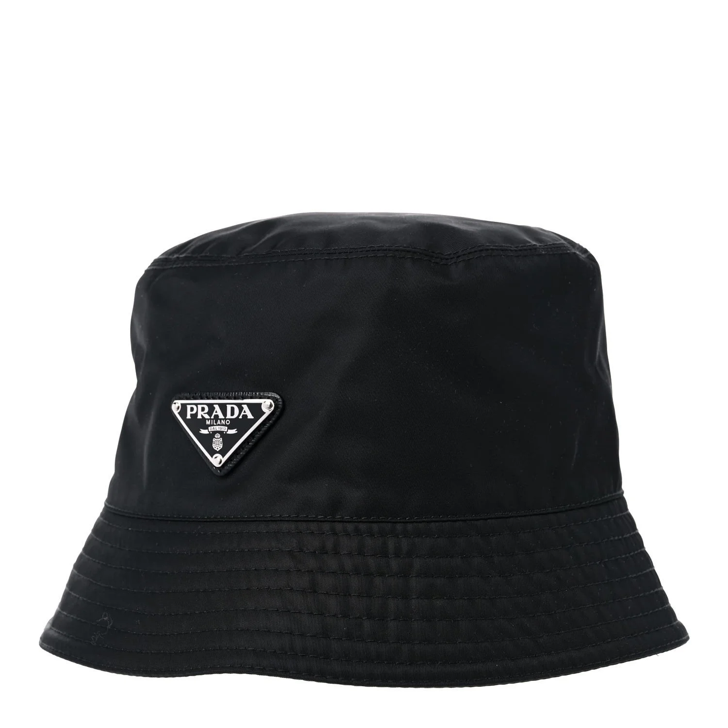 PRADA Re-Nylon Bucket Hat M Black
