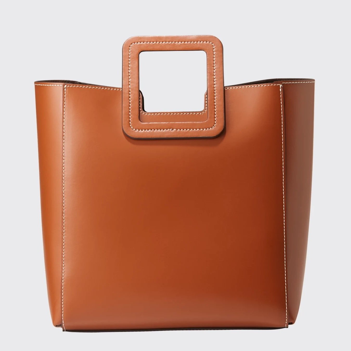Shirley Two-Piece Leather Tote Bag