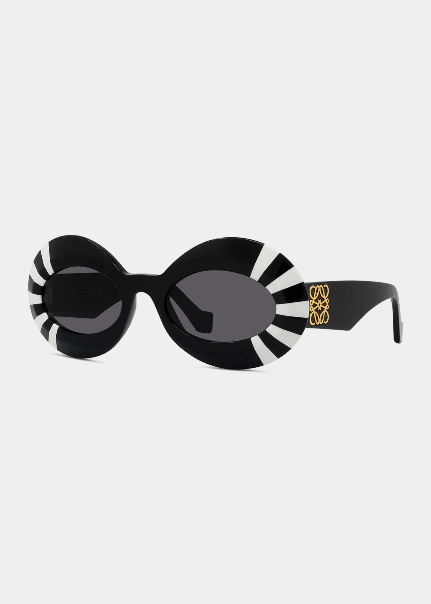 Anagram Oval Acetate Sunglasses