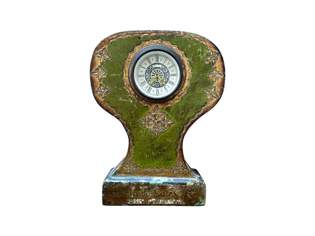 Green Florentine Clock