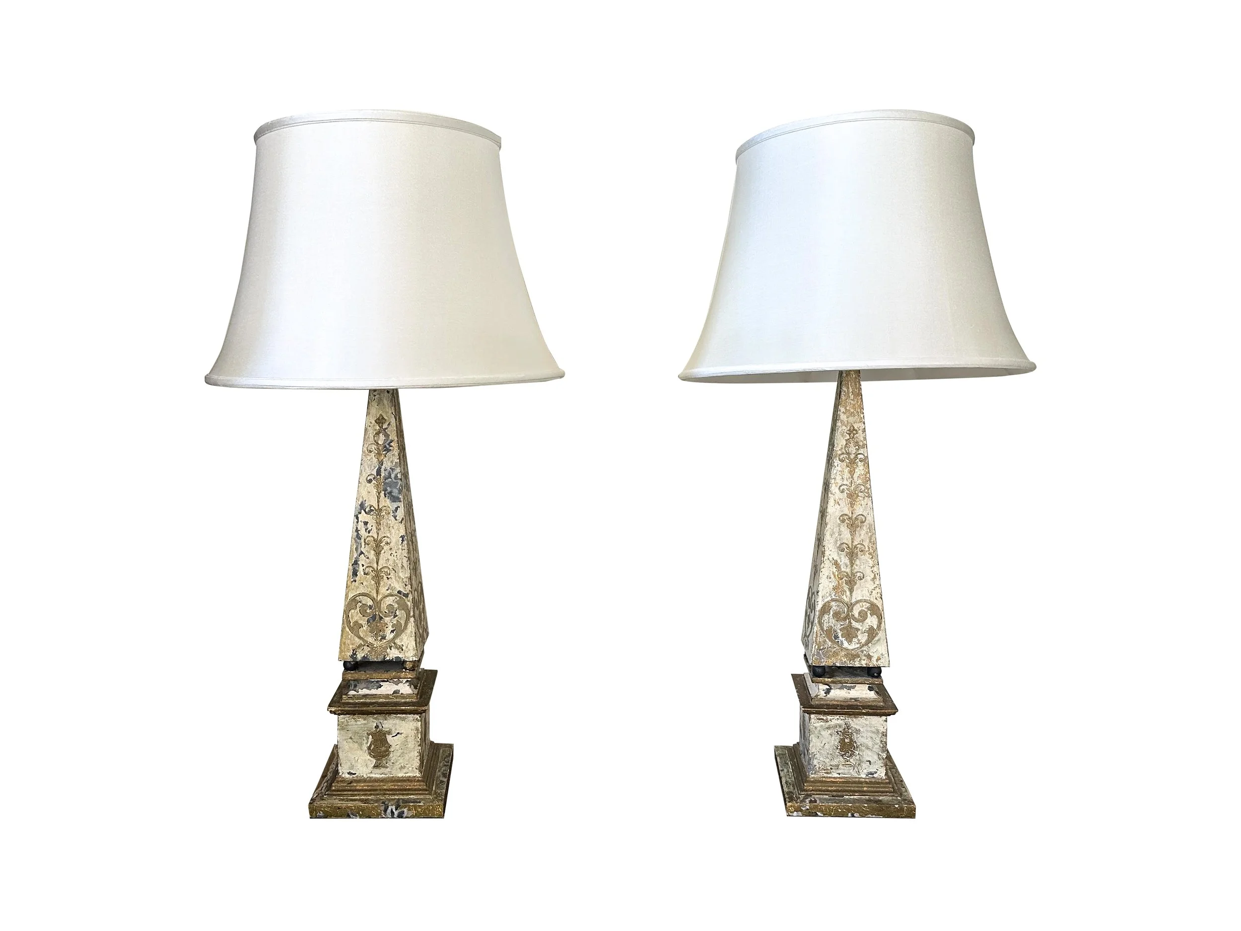 Pair of Vintage Florentine Table Lamps