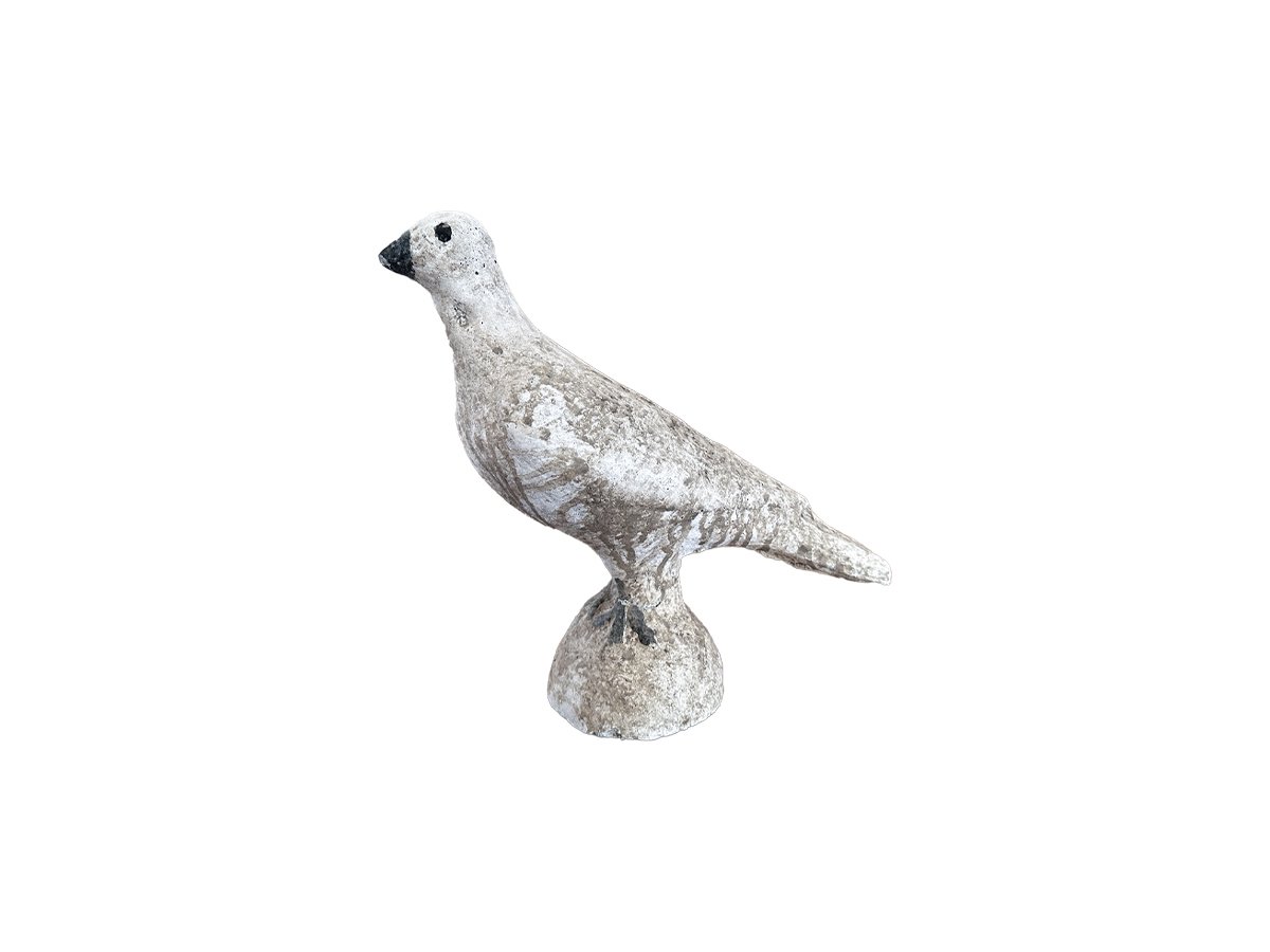 Concrete Dove Sculpture