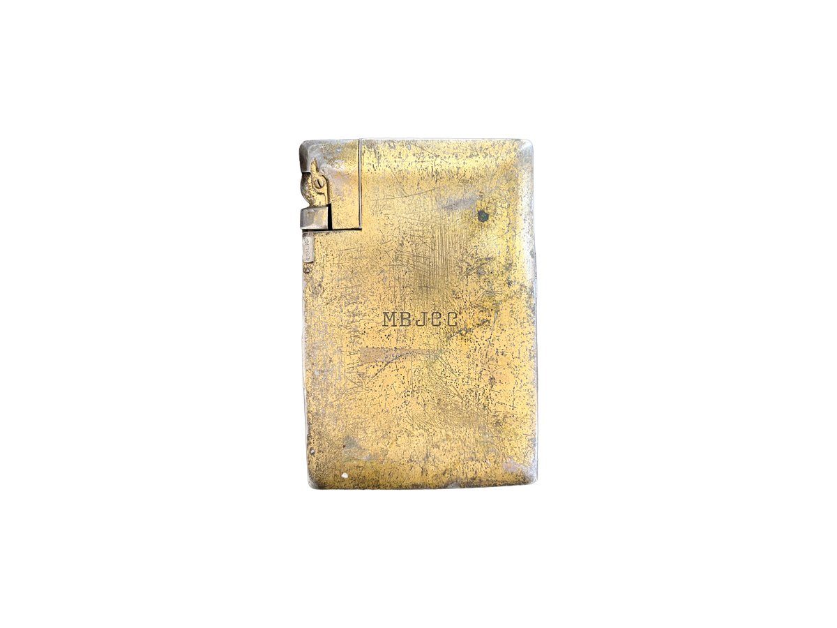 Vintage Elgin American Cigarette Case and Lighter