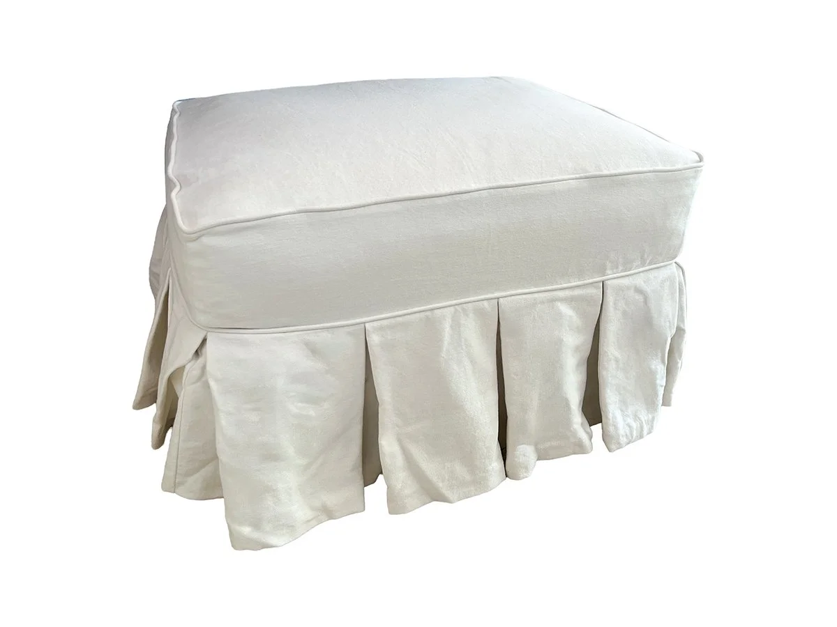 Milan Rectangular Pillow Top Ottoman