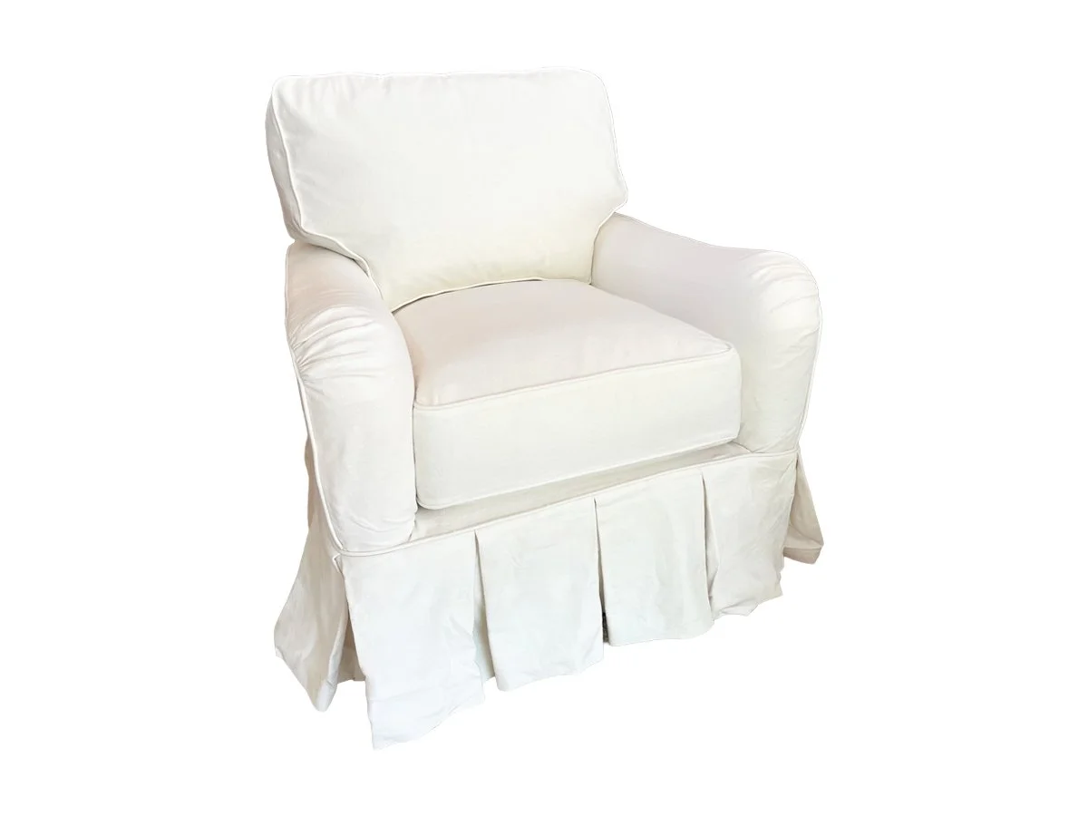 Milan Slipcover Arm Chair