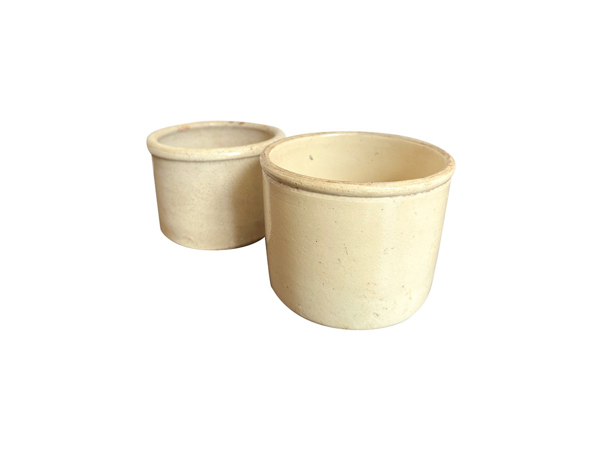Medium Creamware Vases