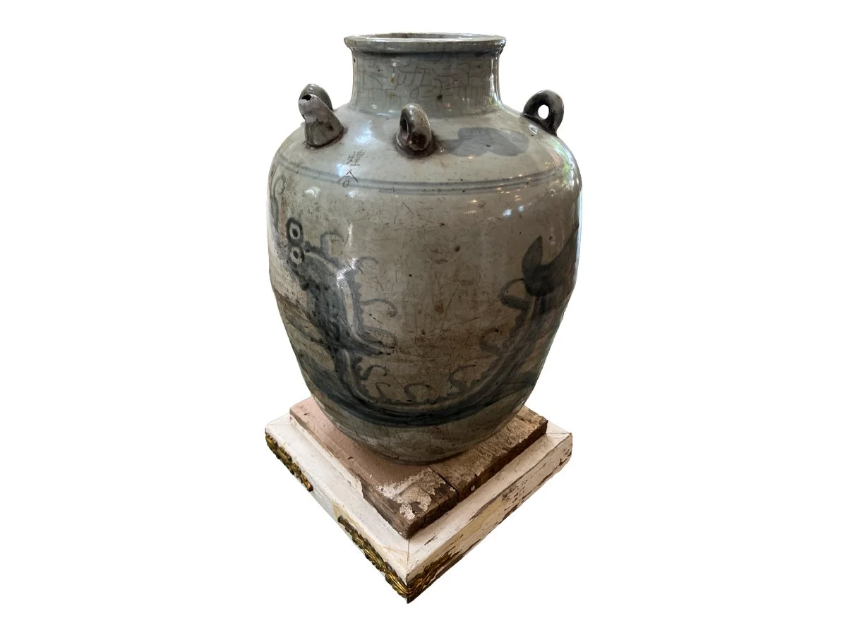 Antique Ming Dynasty Wine Ewer