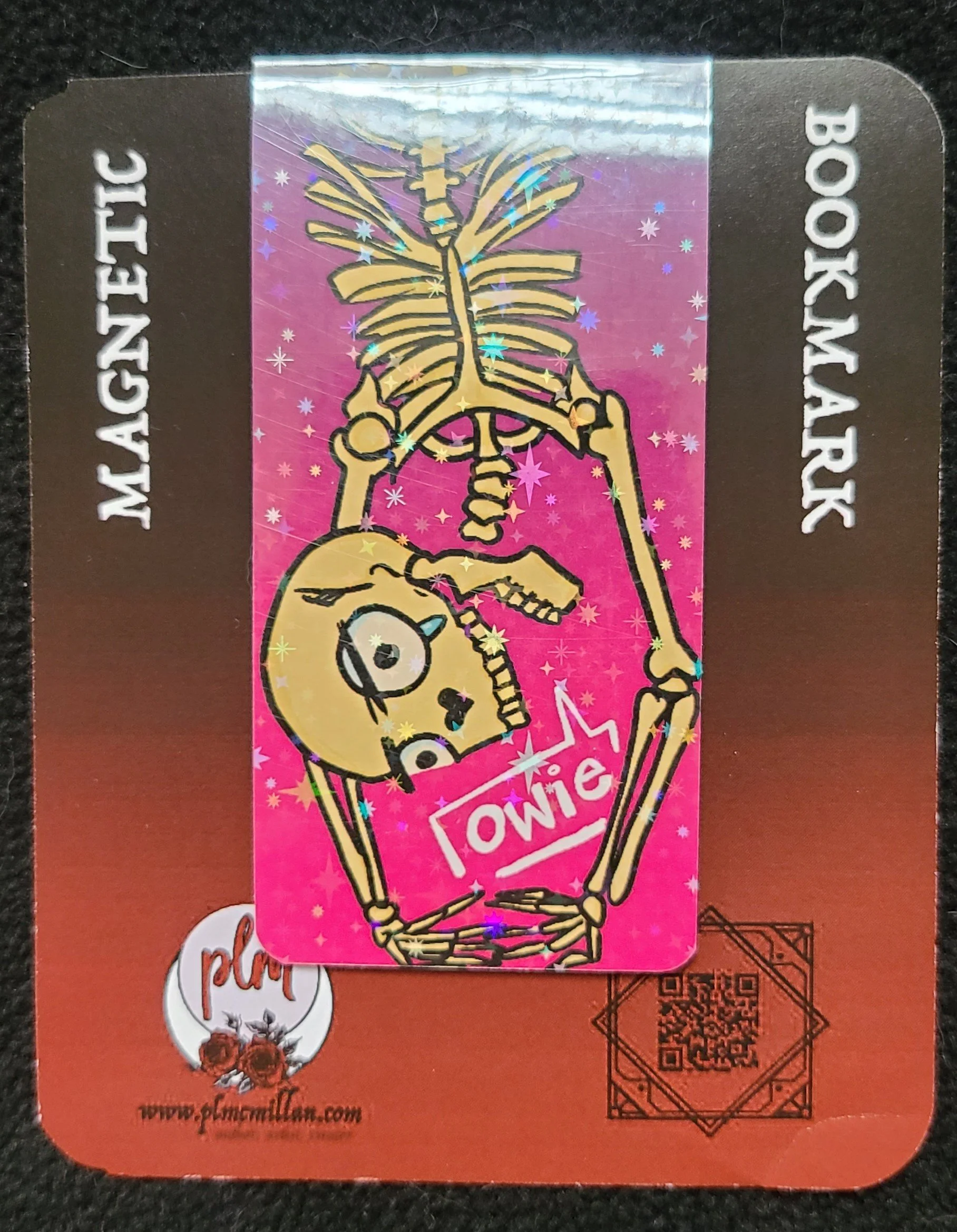 Skeleton Magnetic Bookmark