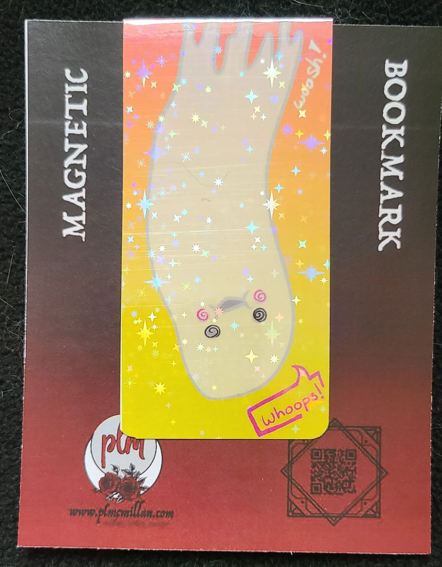 Ghostly Magnetic Bookmark