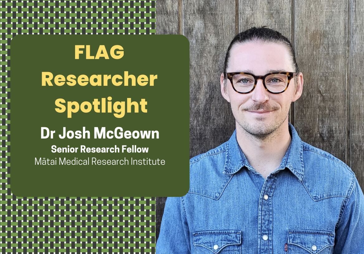 FLAG Researcher Spotlight: Dr Josh McGeown