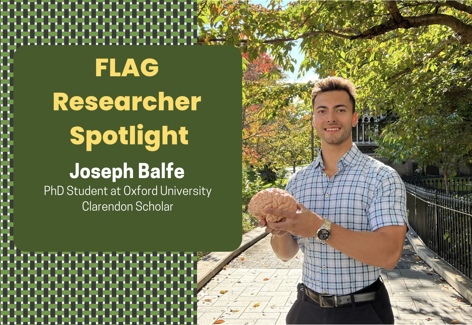FLAG Researcher Spotlight: Joseph Balfe