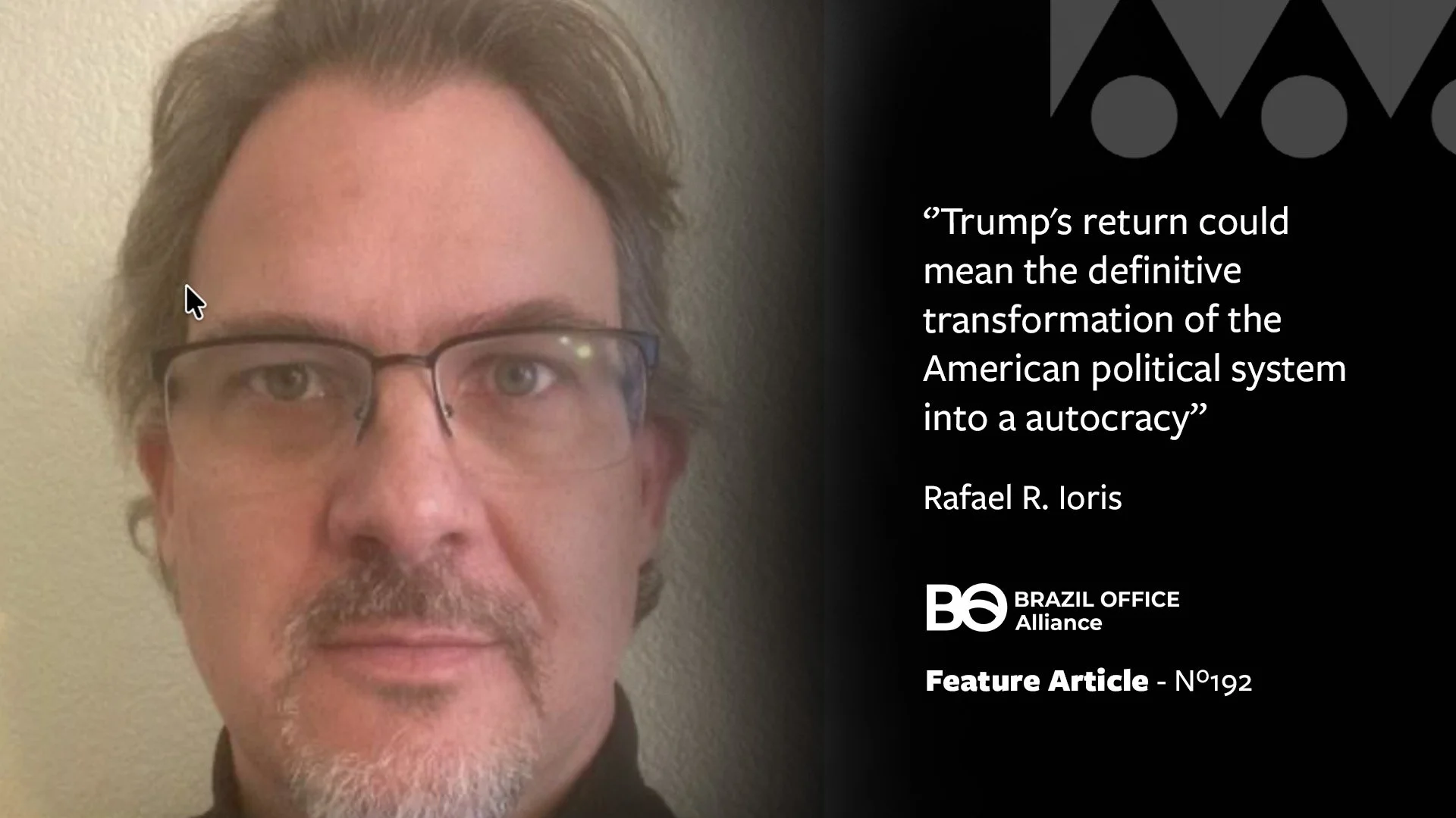 Trump 2.0: Definitive Crisis or Opportunity to Rebuild Democracy