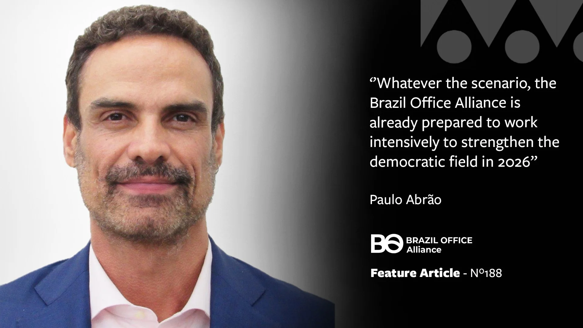 The priority in 2026 is to defend democracy in Brazil