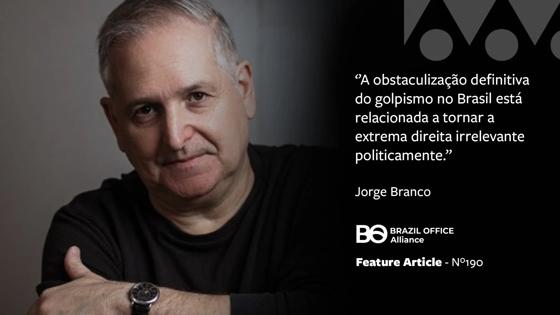 Democracia não é um atributo moral, é uma imposição social