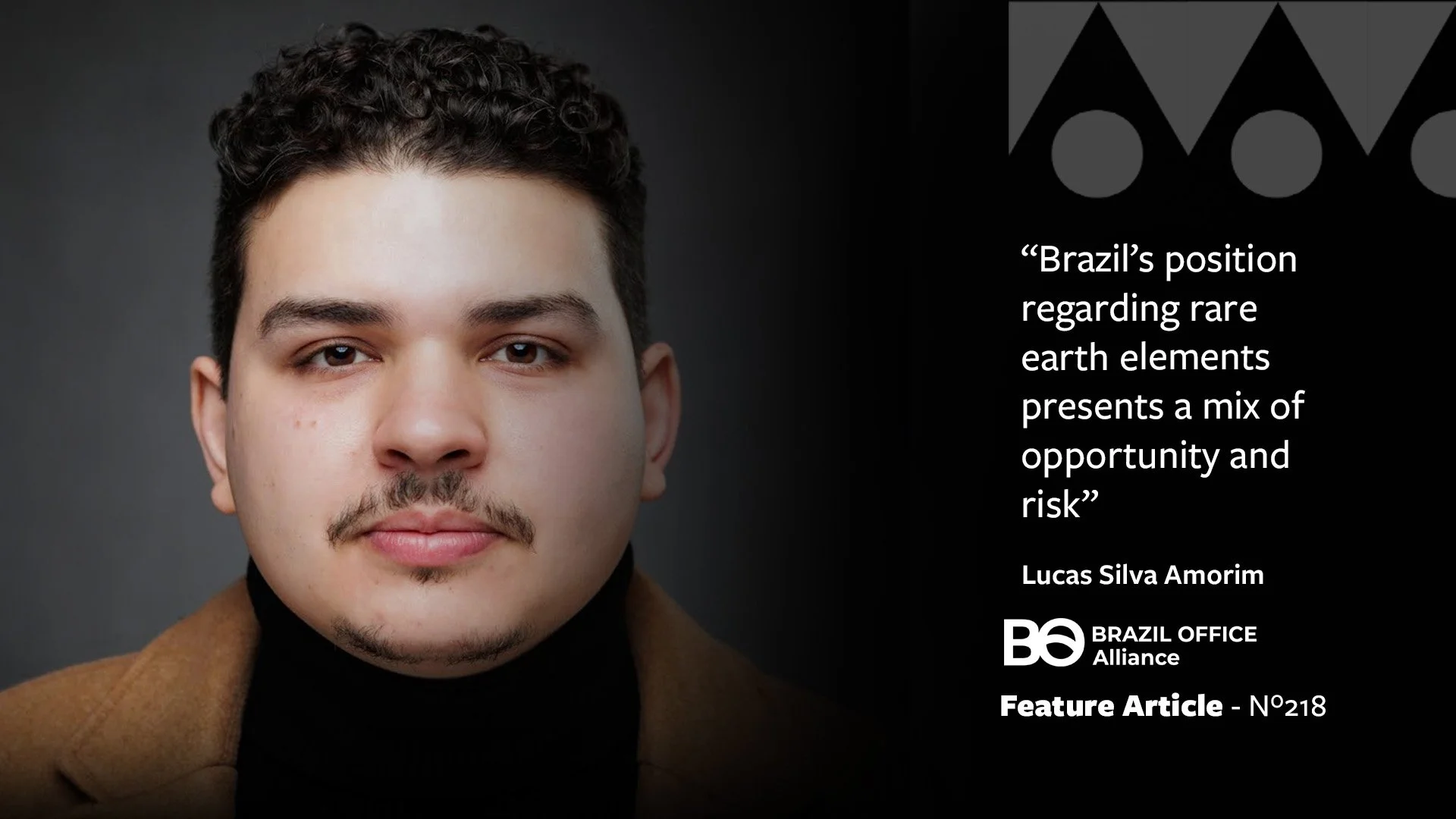 Rare Earths in Brazil’s Domestic and International Agendas