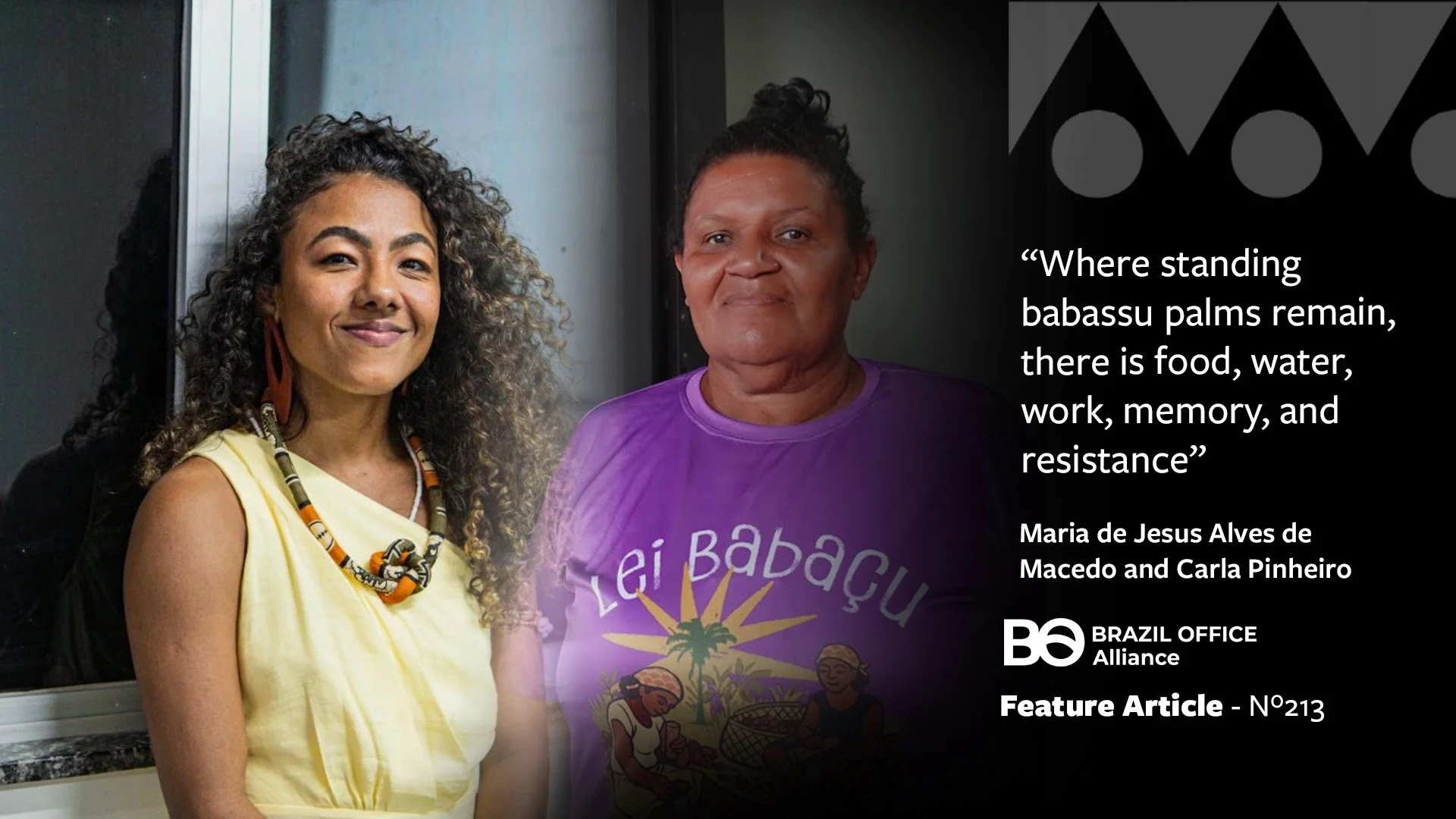 Daughters of the Mother Palm: The Struggle of Babassu Nut Breakers for Land, Climate, and Life