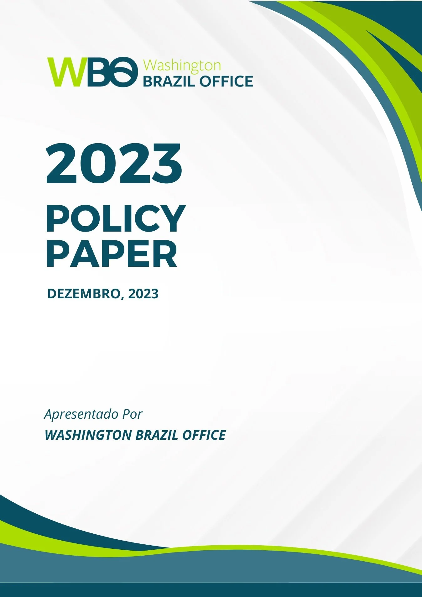 Policy Paper — Washington Brazil Office