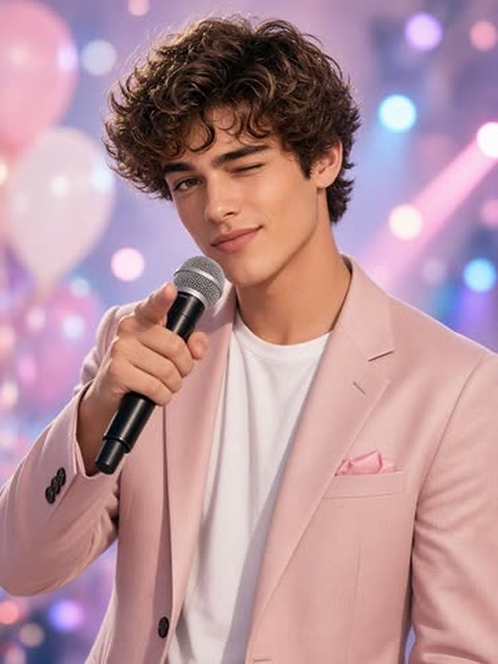 Jesse Sky, AI boy-band style pop singer for custom singing telegram videos