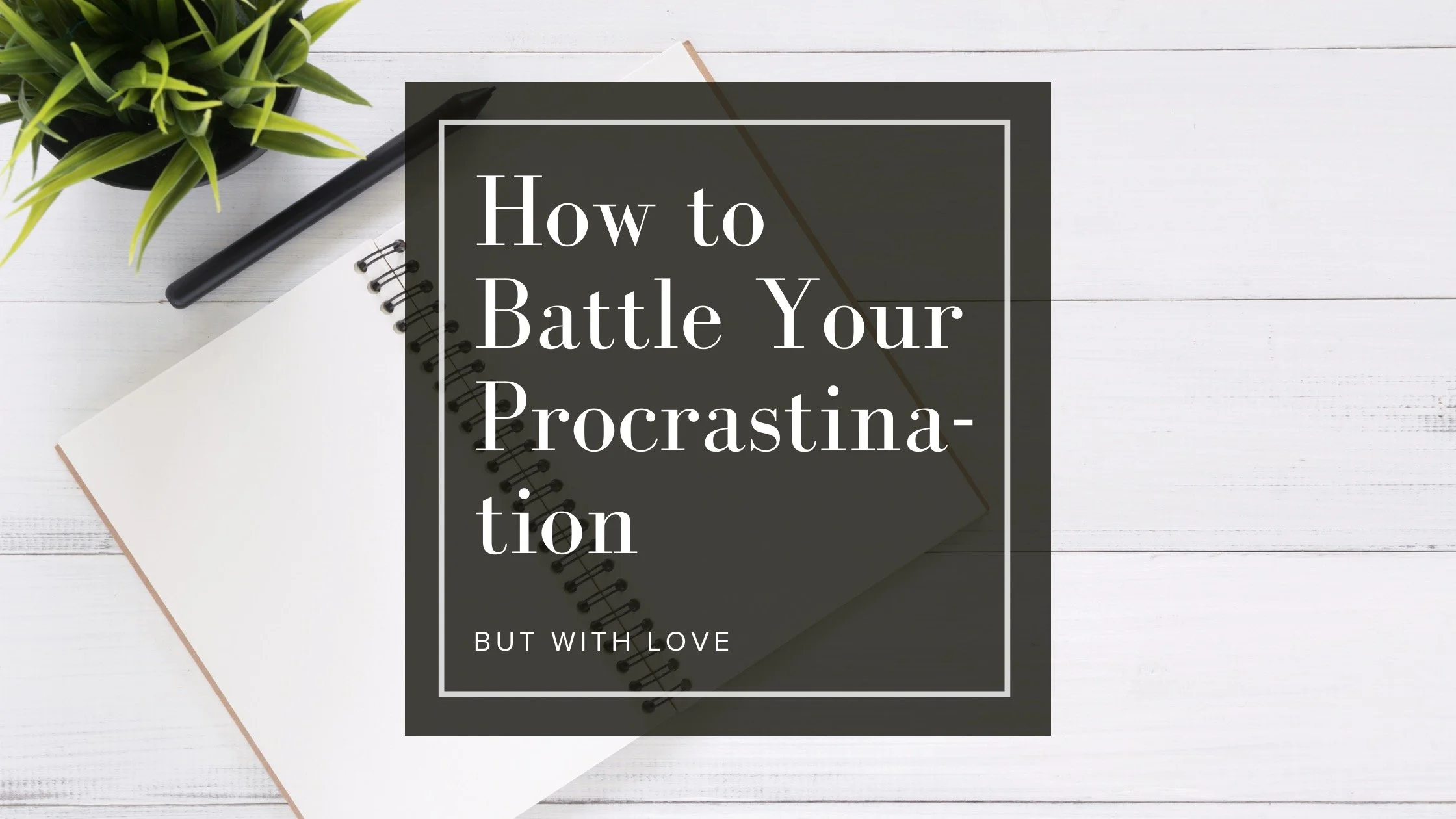 Procrastination - the trait we love to hate on. What it looks like, why it happens, and how to combat it.