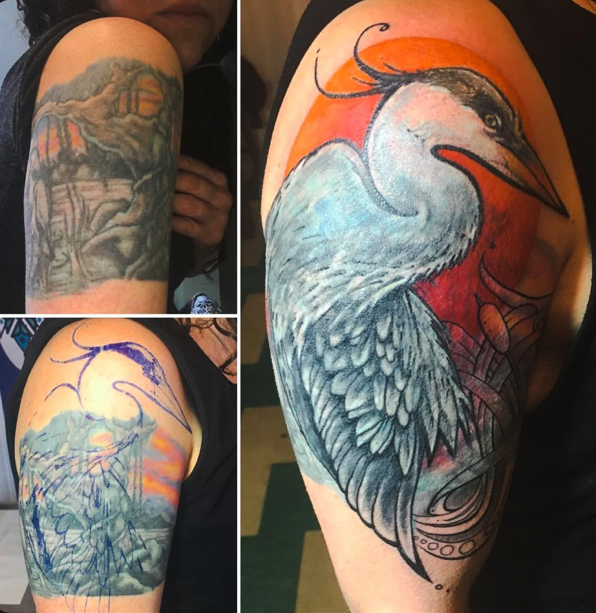 I specialize in cover-up tattoos!