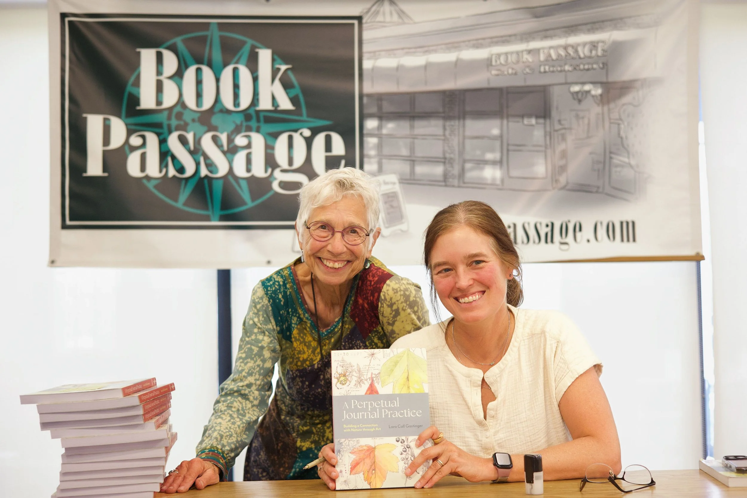 Book Passage, Corte Madera, CA 8.29.26 (photos Nicole McClung)