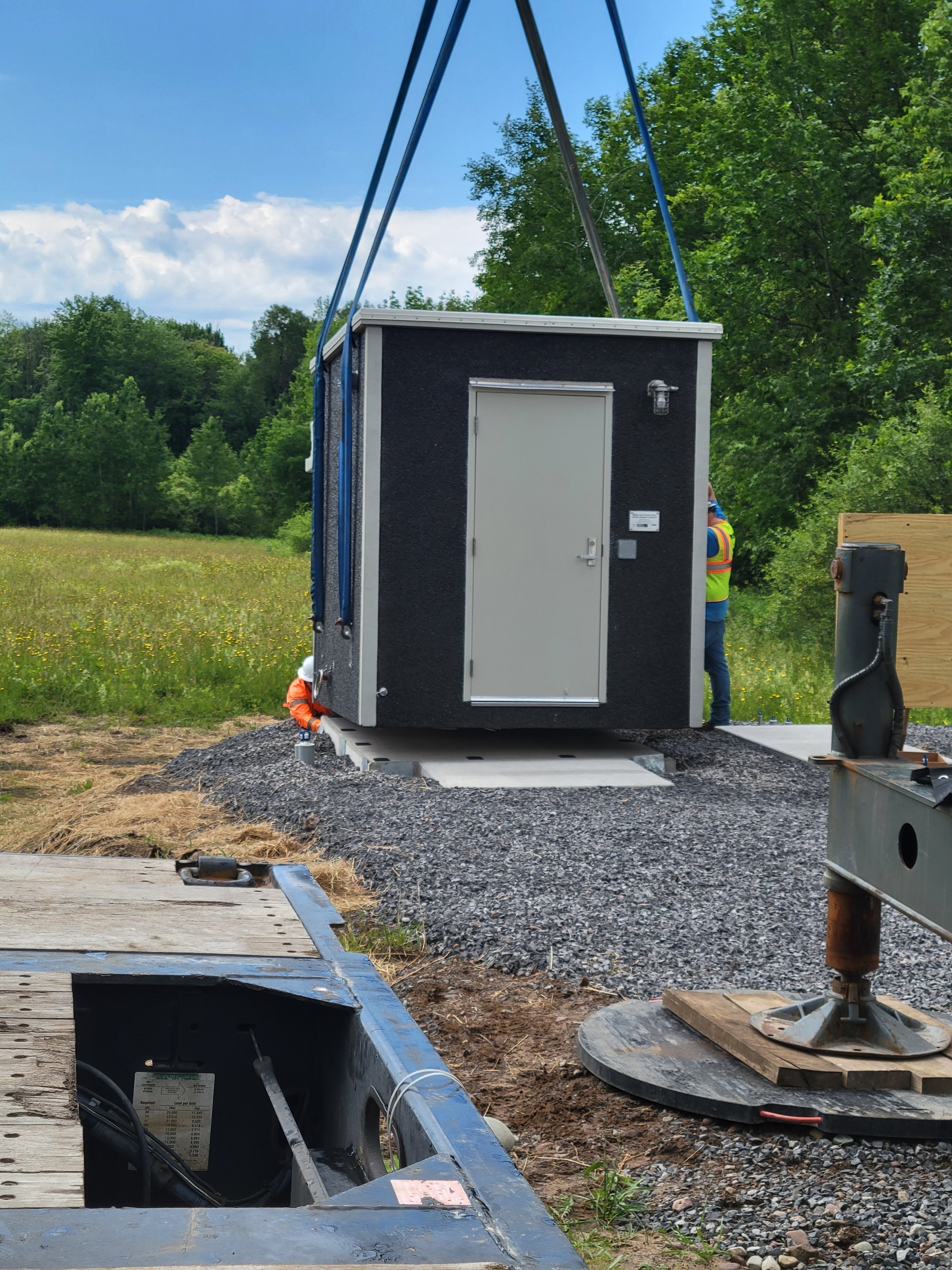 Oswego - Fulton Fiber Hut Install
