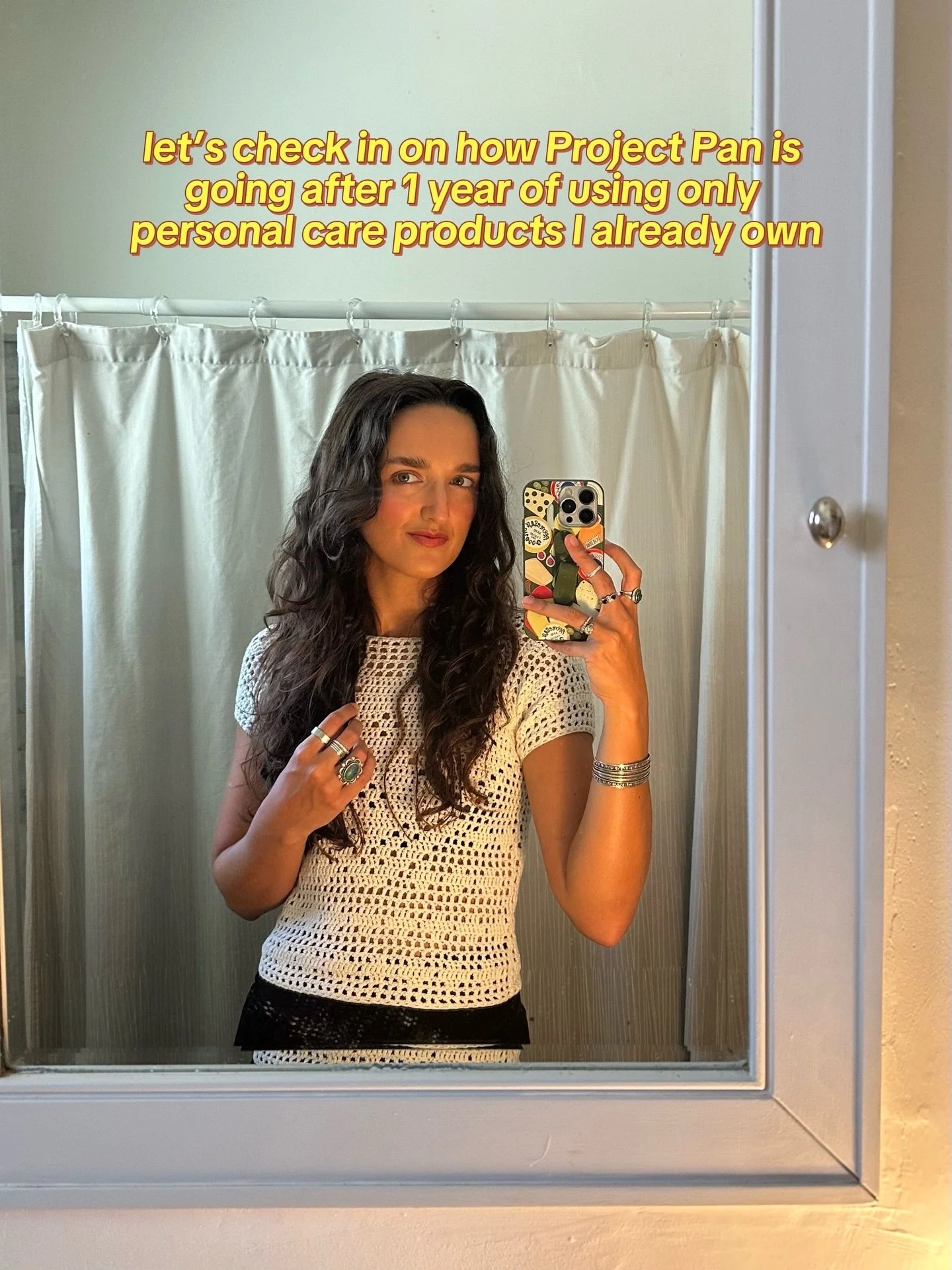 Quick low-buy / Project Pan update ✨  For those who don&rsquo;t know:   PROJECT PAN (noun) /ˈprɑː.dʒɛkt p&aelig;n/: the practice of intentionally using up beauty/personal care products you already own before purchasing new ones, with the goal of redu